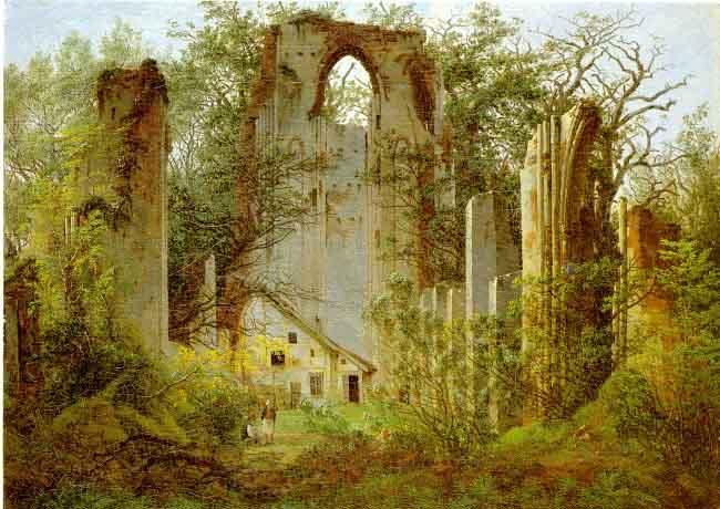 Caspar David Friedrich Klosterruine Eldena